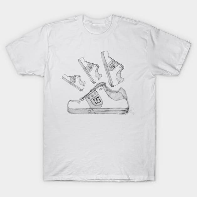 Those shoes look a bit sketchy T-Shirt by MrSantos